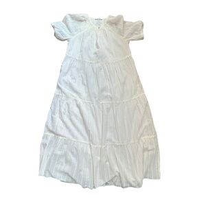 Madewell White Maxi Dress